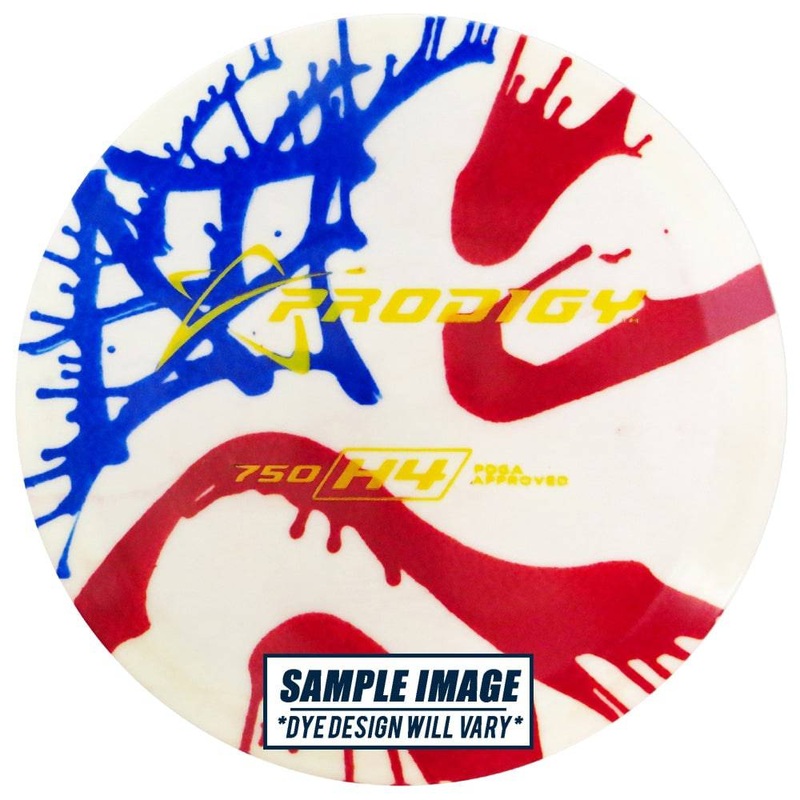 Prodigy Tie-Dye 750 Series H4 Hybrid Fairway Driver Golf Disc