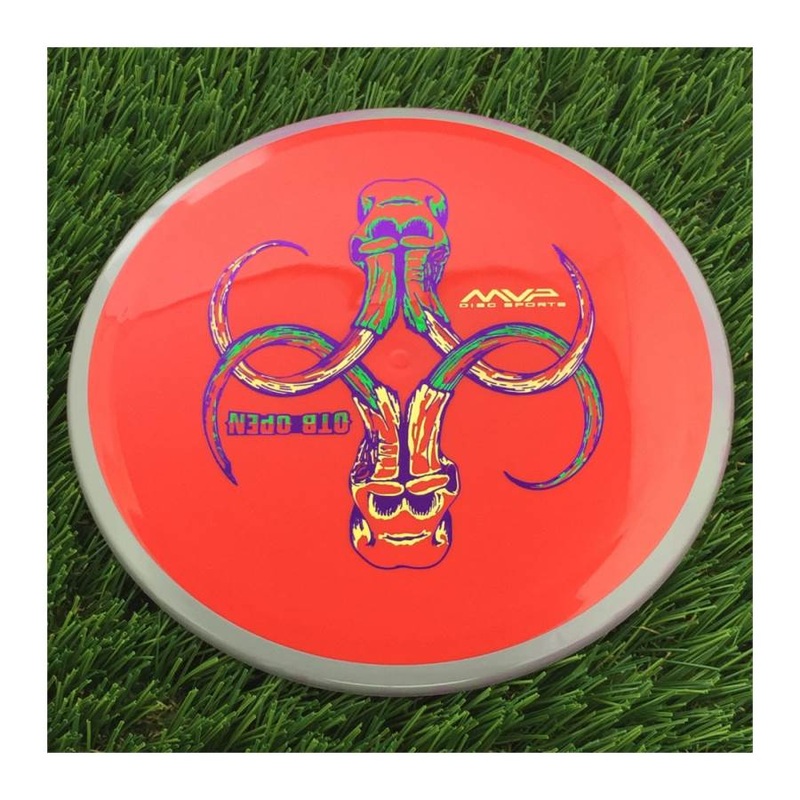 Axiom Neutron Soft Crave with OTB Open 2024 – Art by Pirate Nate Stamp – 173g – Solid Red
