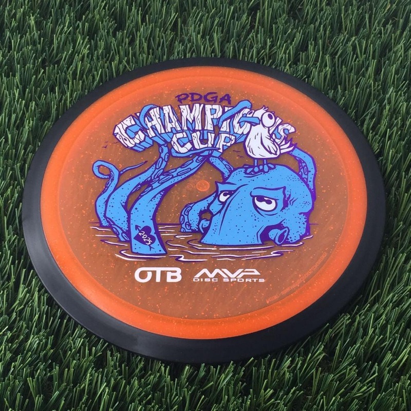 MVP Particle Glow Proton Wave with OTB Champions Cup 2025 – Frank by Green C Studio Stamp – 172g – Orange
