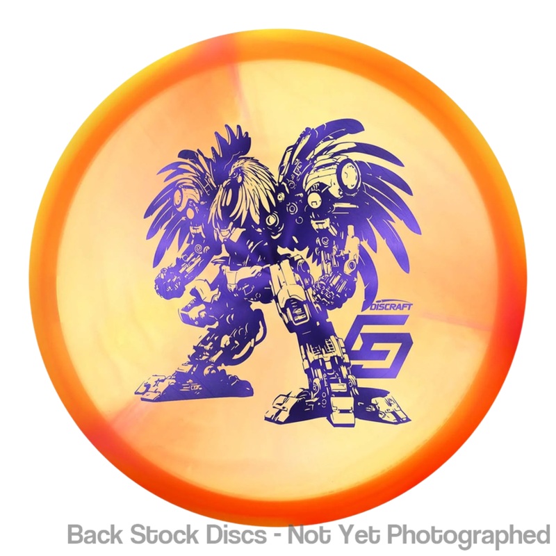 Discraft Elite Z Swirl Buzzz Midrange with Chris Dickerson – Robot Chicken Stamp [Back Stock Inventory – Disc and Stamp Color WILL VARY]