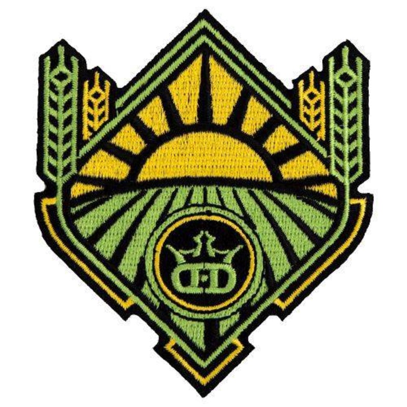 Dynamic Discs Wheat Sunset Iron-On Disc Golf Patch