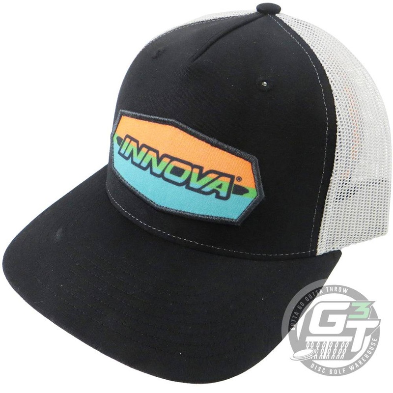 Innova Striped Bar Logo Adjustable Mesh Disc Golf Hat