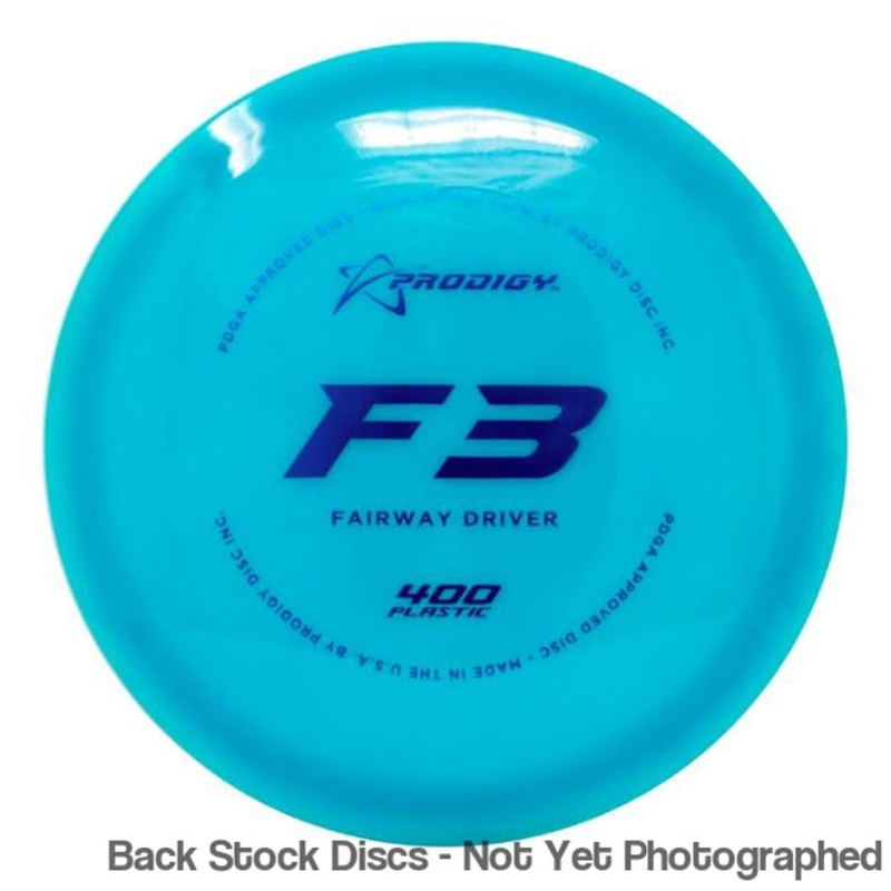 Prodigy 400 F3 Fairway Driver (Stock Stamp) [Back Stock Inventory – Disc and Stamp Color WILL VARY]