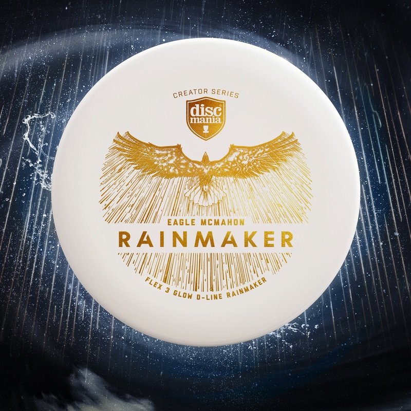 Discmania Glow D-Line Flex 3 Eagle McMahon Rainmaker – Eagle McMahon Creator Series