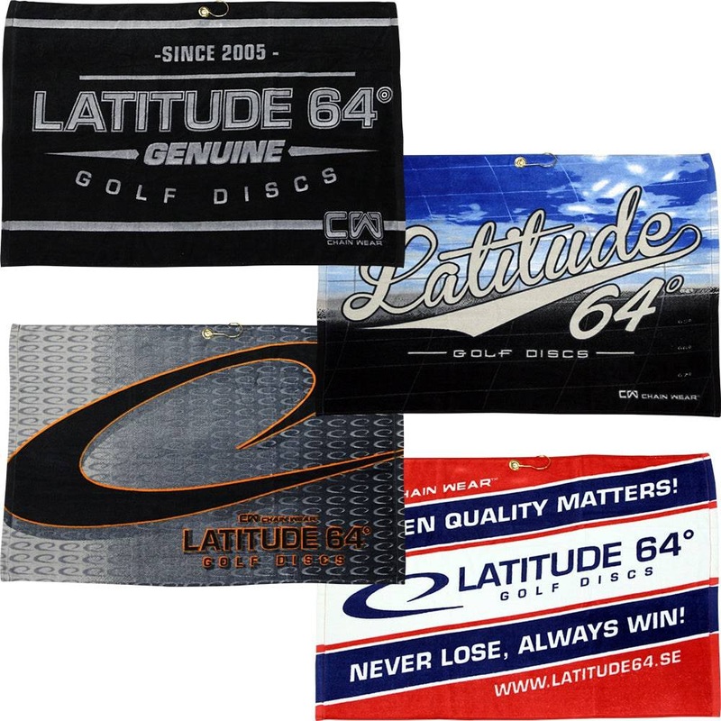 Latitude 64 Full Color Sublimated Disc Golf Towel