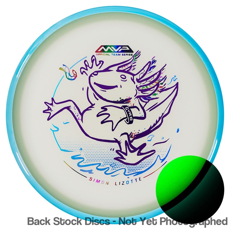 Axiom Eclipse Glow 2.0 Hex Midrange with Simon’s Team Series Leapin’ Lizottl’ Stamp [Back Stock Inventory – Disc and Stamp Color WILL VARY]