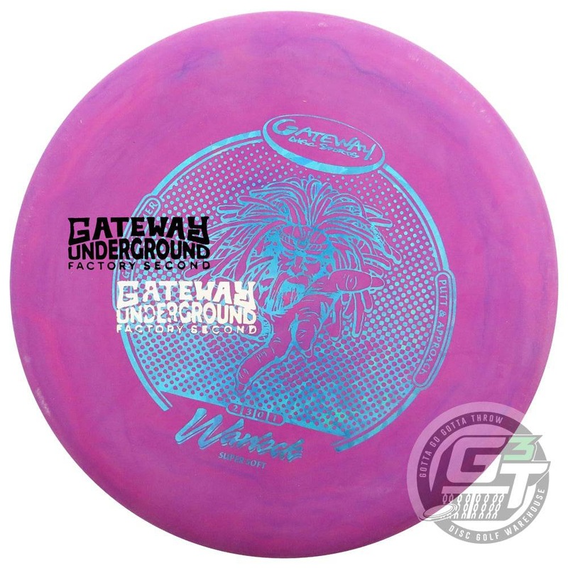 Gateway Factory Second Sure Grip Super Soft Warlock Putter Golf Disc