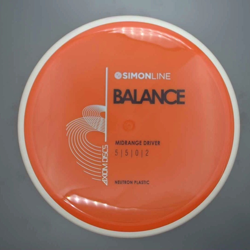 Axiom Neutron Balance with SimonLine Stock Stamp – 178.3g – Orange