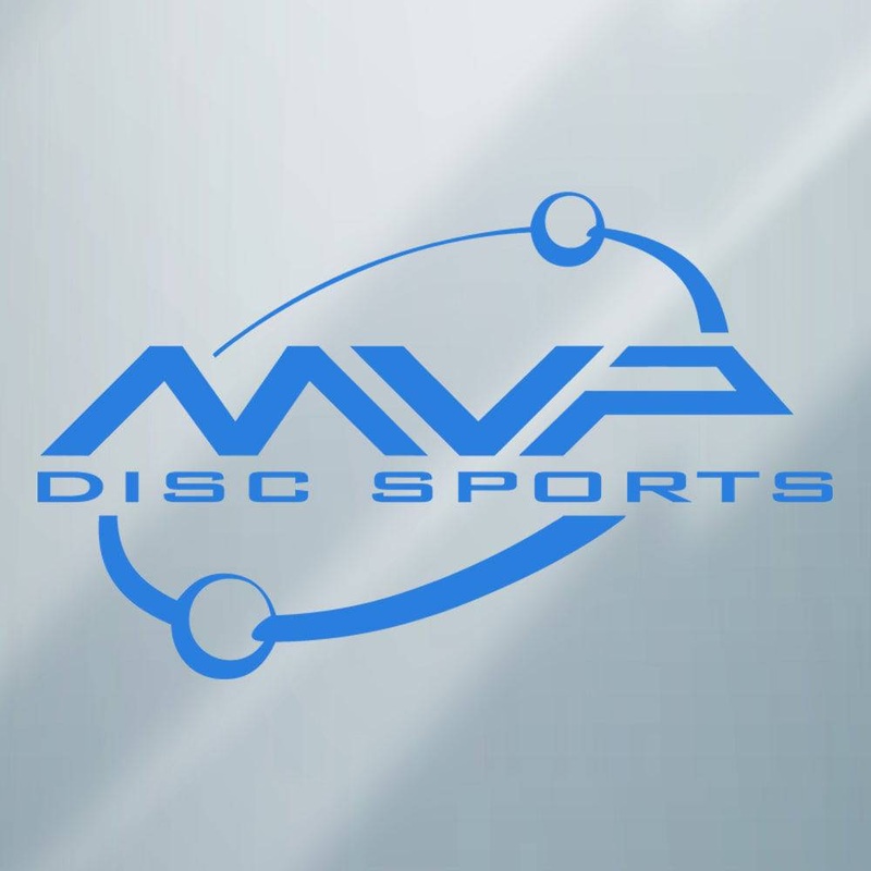 MVP Disc Sports Colored Orbit Logo Vinyl Decal Sticker