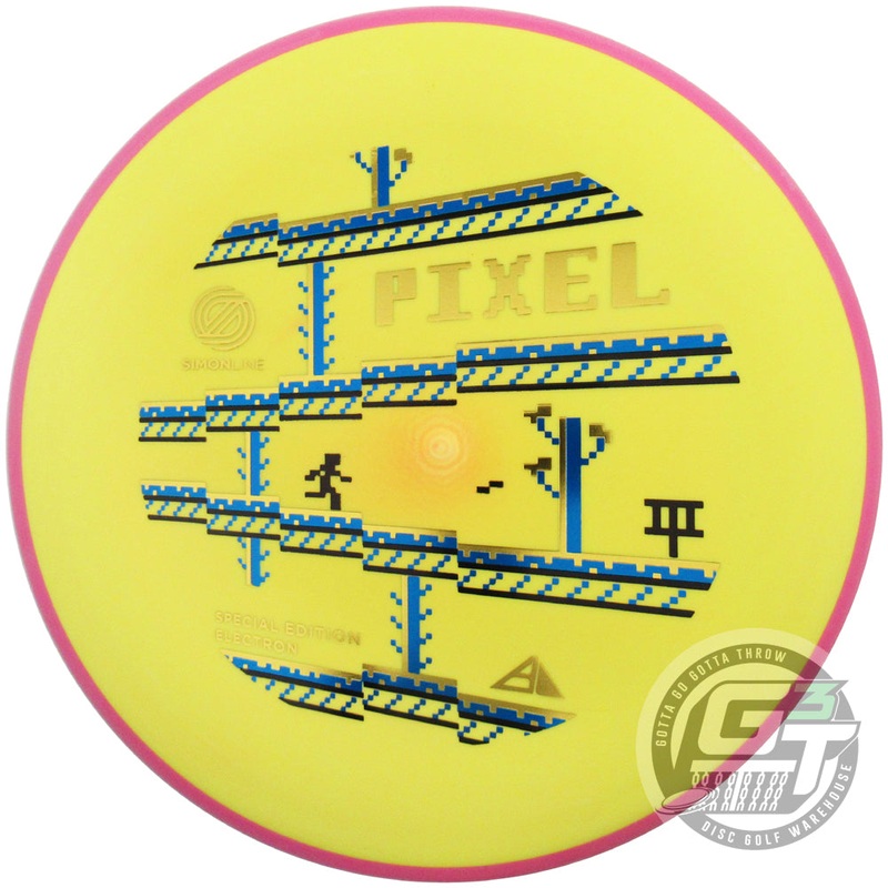 Axiom Special Edition Simon Lizotte Simon Line Electron Pixel Putter Golf Disc