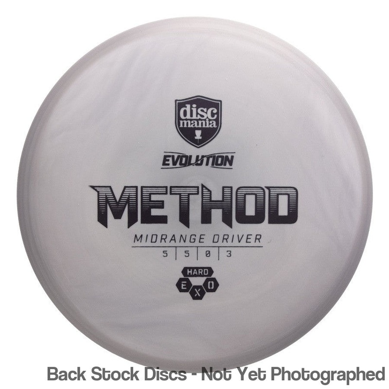 Discmania Evolution EXO Hard Method Midrange (Stock Stamp) [Back Stock Inventory – Disc and Stamp Color WILL VARY]