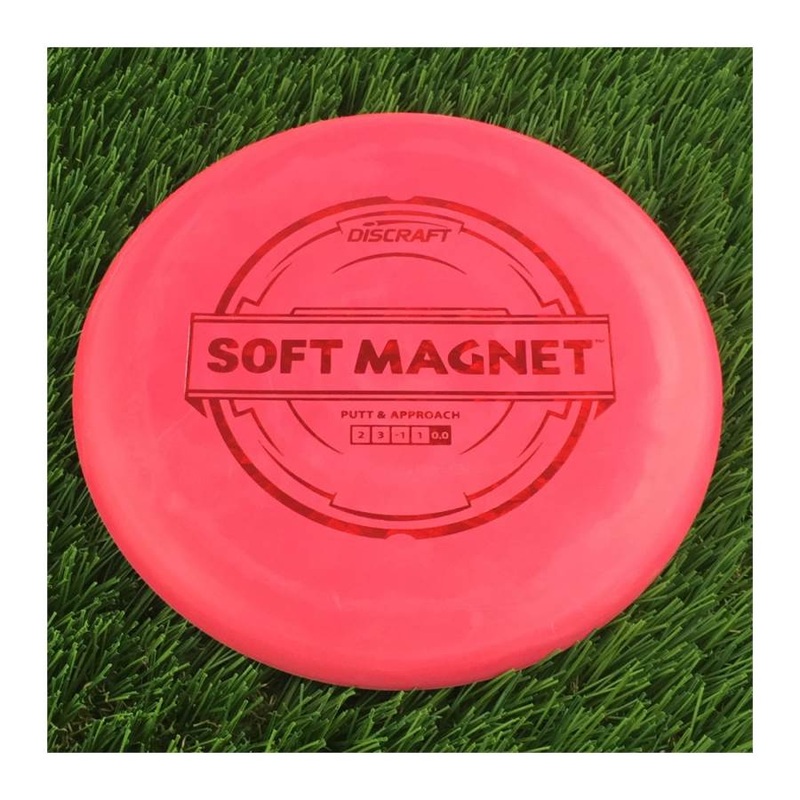 Discraft Putter Line Soft Magnet – 169g – Solid Red