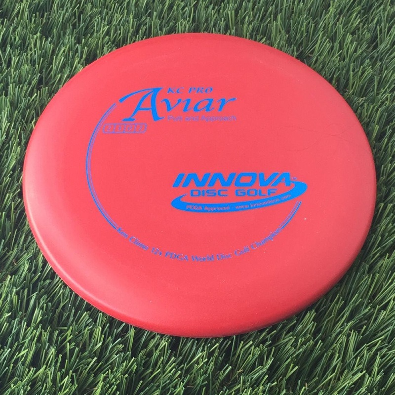 Innova Pro KC Aviar with Ken Climo 12x PDGA World Disc Golf Champion Stamp – 160g Red