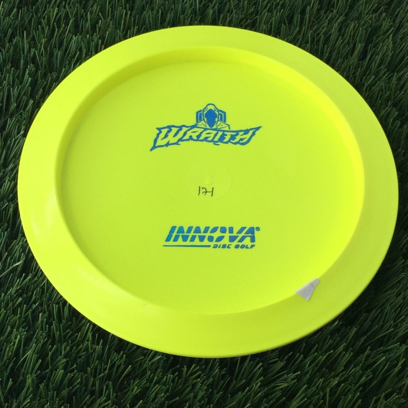 Innova Star Wraith with Bottom Burst Logo Stock Stamp – 171g Yellow