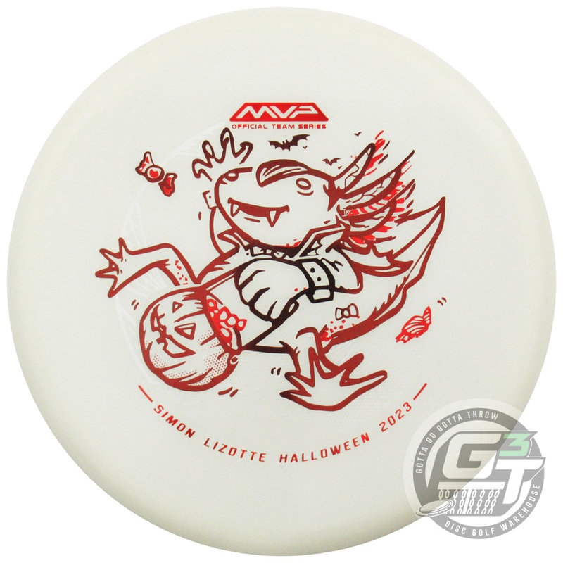 Axiom Limited Edition 2023 Team Series Simon Lizotte Halloween Leapin’ Lizottl’ Total Eclipse Glow Proton Hex Midrange Golf Disc