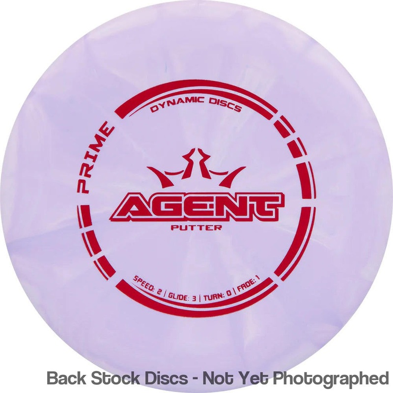 Dynamic Discs Prime Burst Agent Putter (Stock Stamp) [Back Stock Inventory – Disc and Stamp Color WILL VARY]