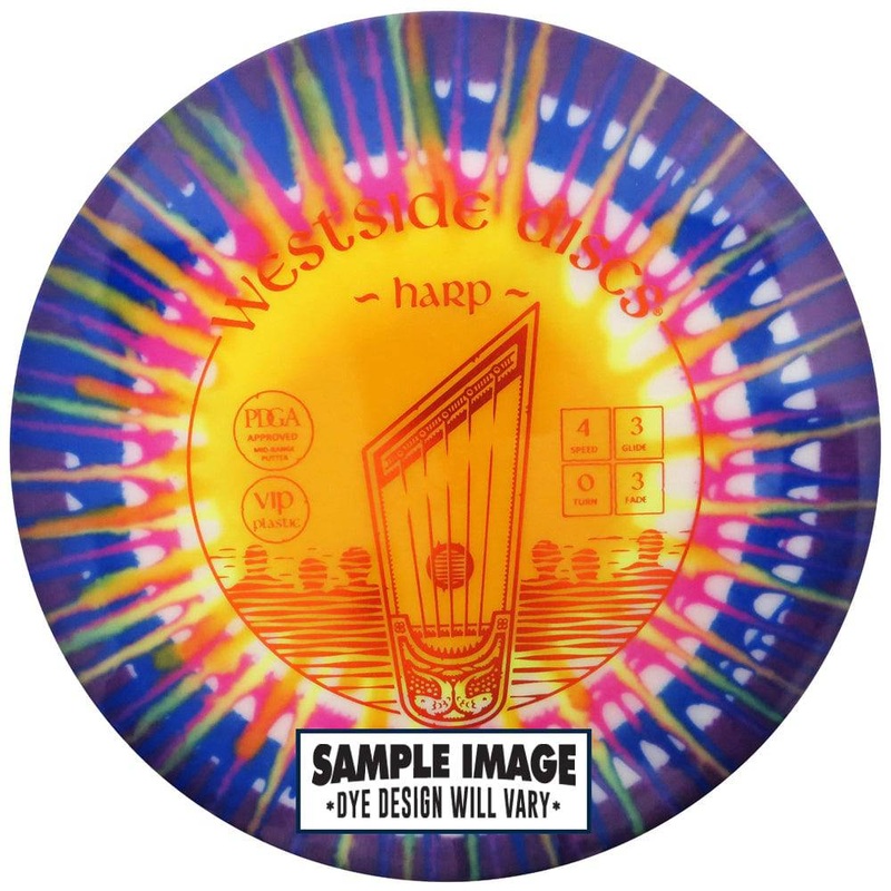 Westside MyDye Hybrid Harp Putter Golf Disc