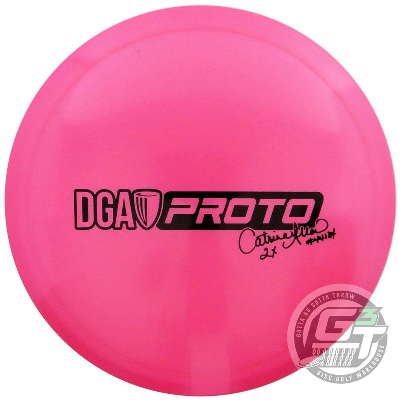 DGA Limited Edition Catrina Allen Proto Proline Vortex Fairway Driver Golf Disc
