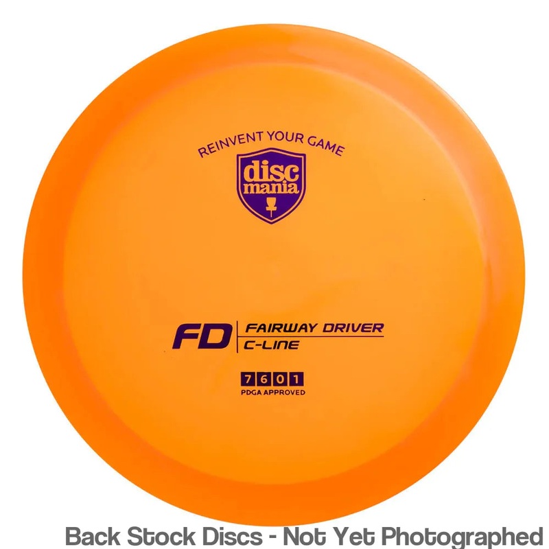 Discmania C-Line FD Fairway Driver with Reinvent Your Game Stamp [Back Stock Inventory – Disc and Stamp Color WILL VARY]