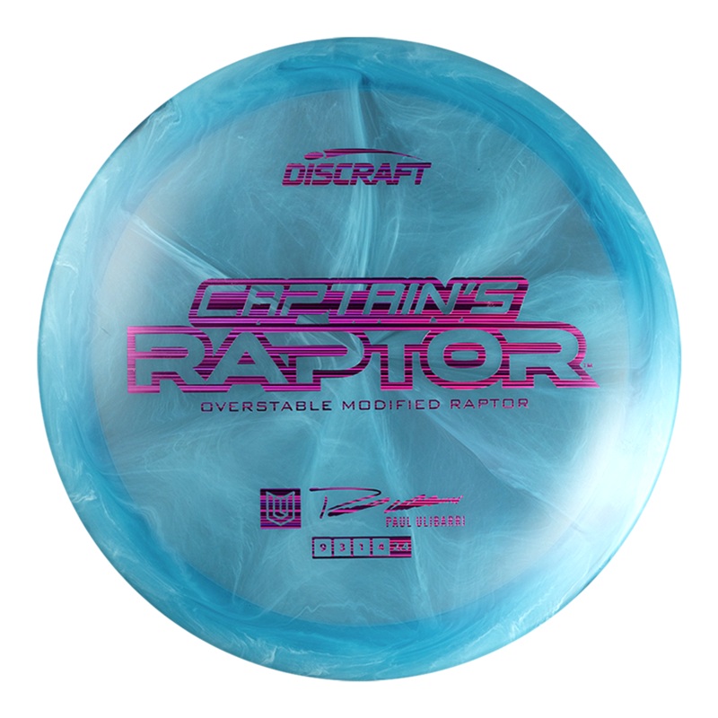 Discraft Z Swirl Captain’s Raptor – Paul Ulibarri 2025 Signature Series