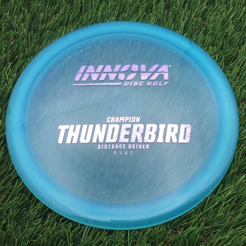Innova Champion Thunderbird with Burst Logo Stock Stamp – 171g – Light Blue
