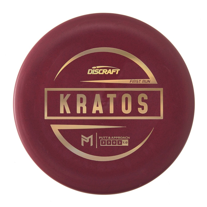 Discraft Kratos – Paul McBeth First Run Rubber Blend 174g | Style 0008