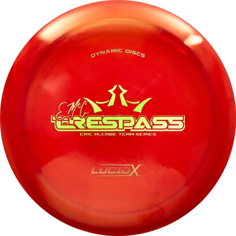 Dynamic Discs Limited Edition 2018 Team Series Eric McCabe Lucid-X Trespass Distance Driver Golf Disc