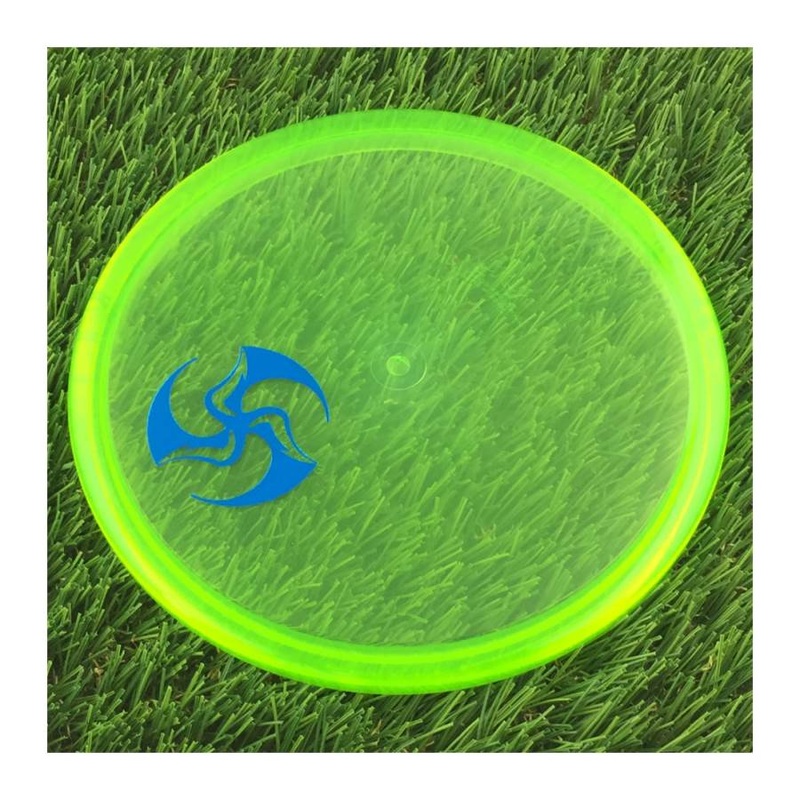 Dynamic Discs Lucid Ice Suspect with Huk Lab Trifly Stamp – 174g – Translucent Green