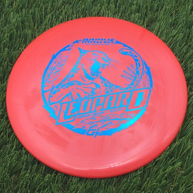 Innova Gstar Leopard with Burst Logo Stock Stamp – 170.6g – Red