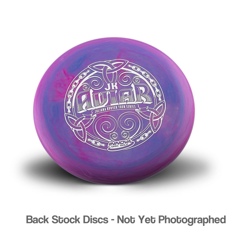 Innova Pro Color Glow JK Aviar-x Putter with Juliana Korver Tour Series 2022 Stamp [Back Stock Inventory – Disc and Stamp Color WILL VARY]