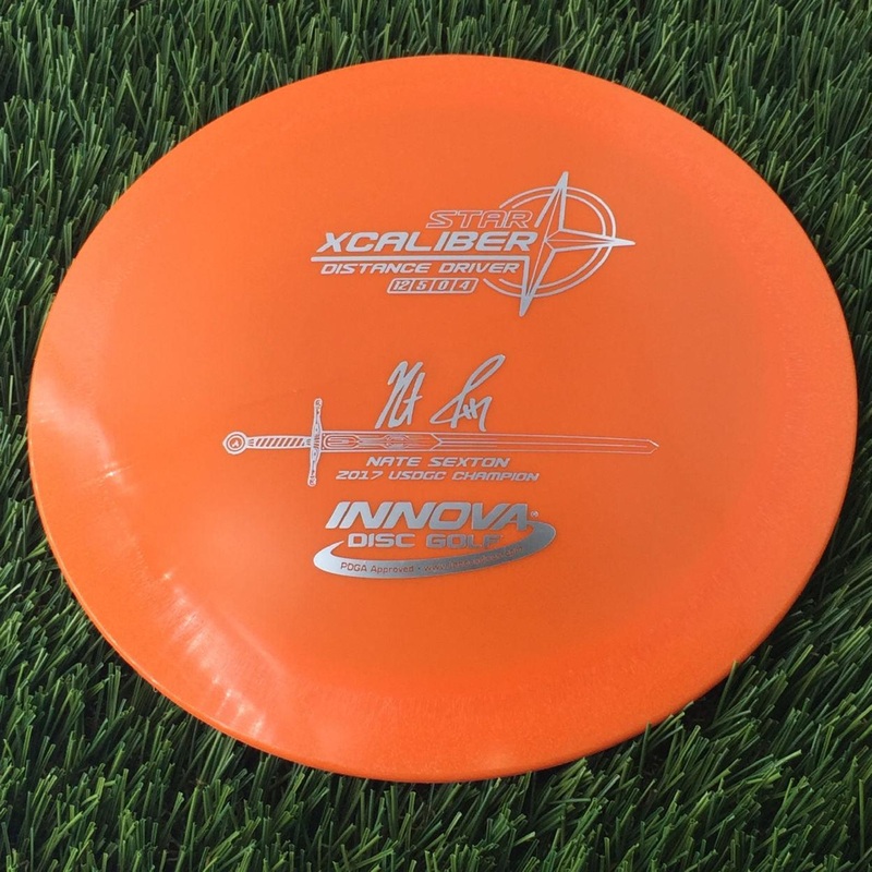 Innova Star Xcaliber with Nate Sexton 2017 USDGC Champion – Sexcaliber Stamp – 166g Orange