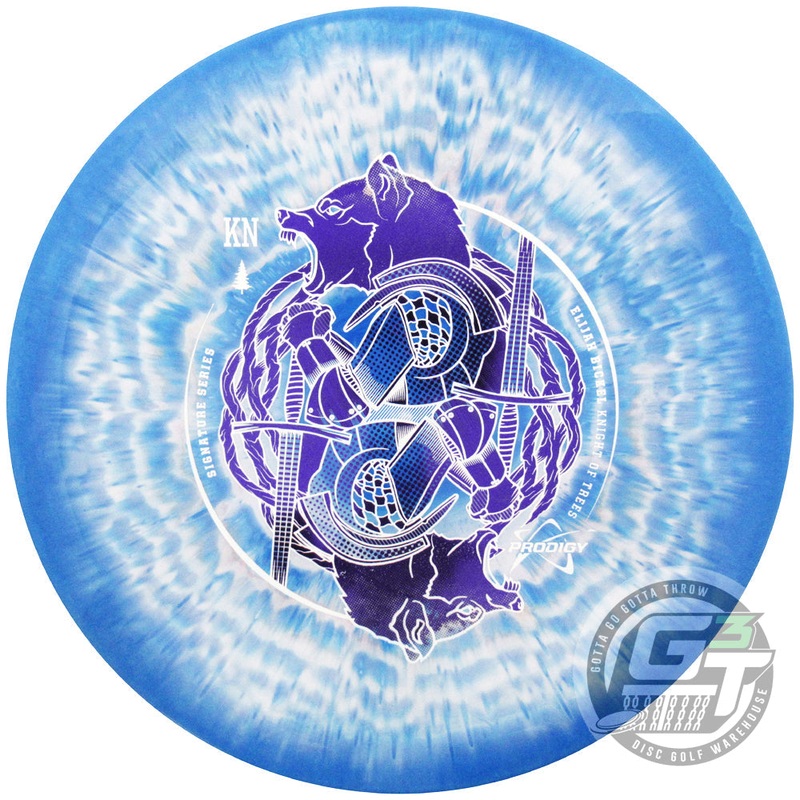 Prodigy Limited Edition 2023 Signature Series Elijah Bickel Knight of Trees 500 Spectrum PX3 Putter Golf Disc