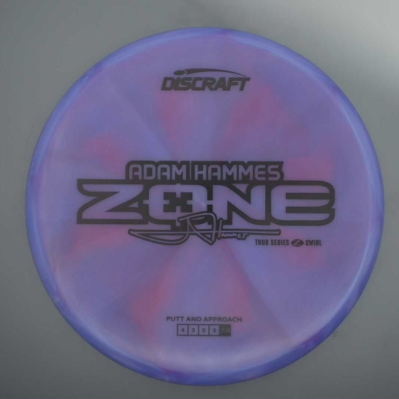 Discraft Big Z Collection Zeus with Big Z Stock Stamp with Inside Rim Embossed PM Paul McBeth Stamp – 179.1g – Purple