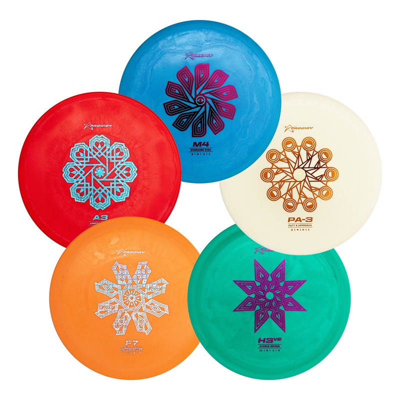 “Geometry Series” 5 Disc Starter Set – 200 Plastic