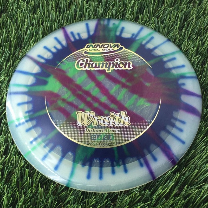 Innova Champion I-Dye Wraith with Circle Fade Stock Stamp – 171g – Translucent Dyed