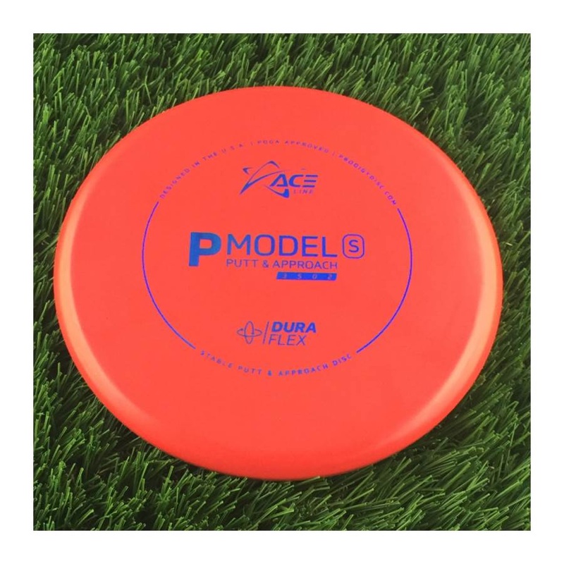 Prodigy Ace Line DuraFlex P Model S with Cale Leiviska 2021 Bottom Stamp Stamp – 175g – Solid Red
