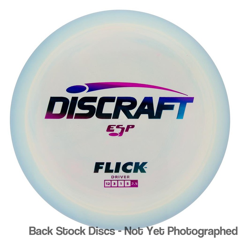 Discraft ESP Flick Fairway Driver (Stock Stamp) [Back Stock Inventory – Disc and Stamp Color WILL VARY]