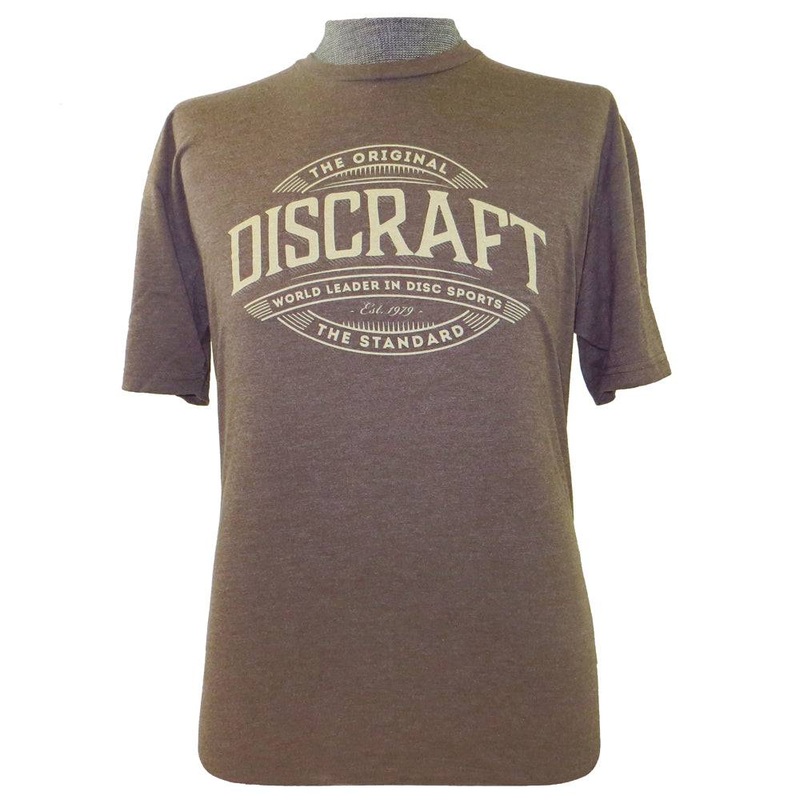 Discraft World Leader in Disc Sports Short Sleeve Disc Golf T-Shirt