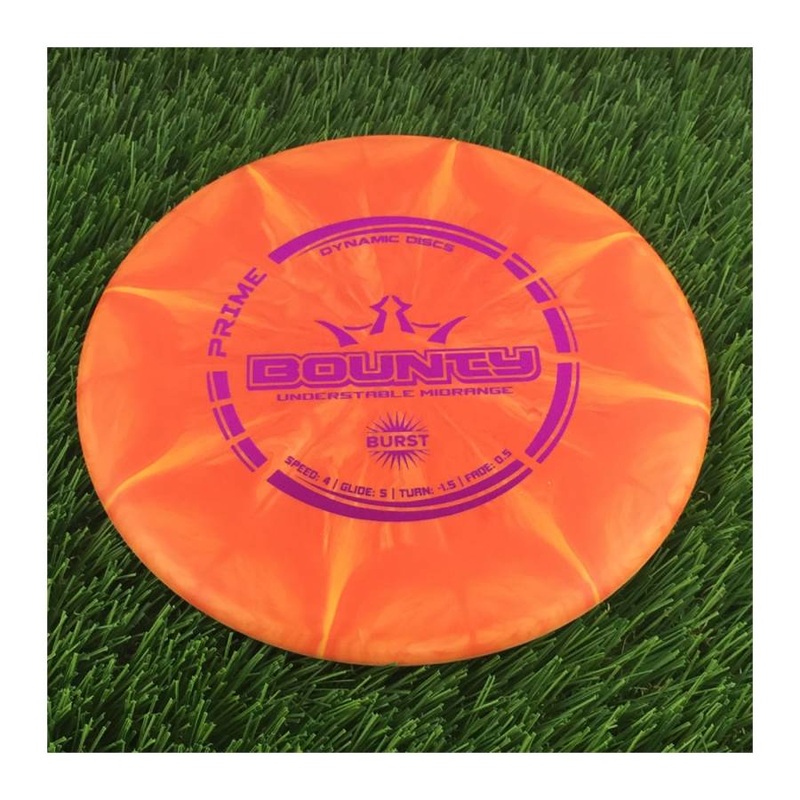 Dynamic Discs Prime Burst Bounty – 175g – Solid Orange