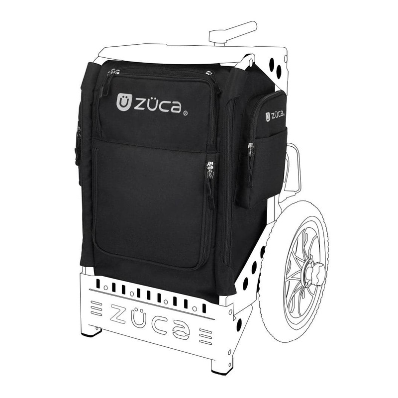 Zuca Trekker Disc Golf Cart Insert Bag – Black
