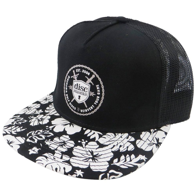 Discmania Shield & Swords Hawaiian Snapback Mesh Disc Golf Hat