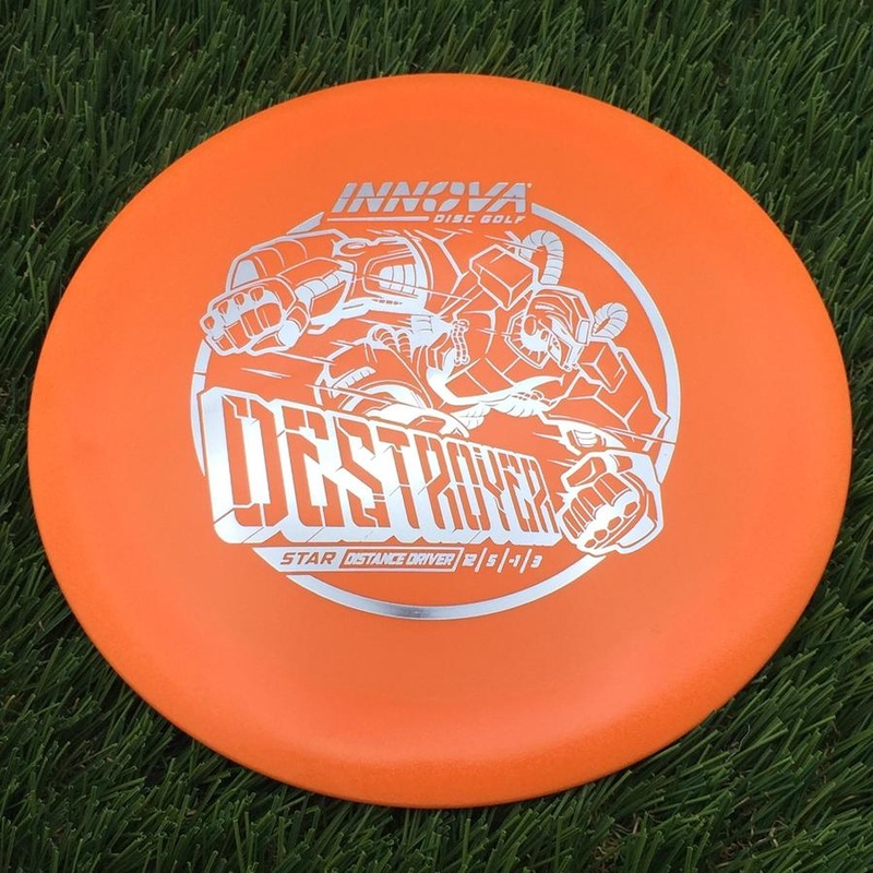 Innova Star Destroyer with Burst Logo Stock Stamp – 147g – Orange
