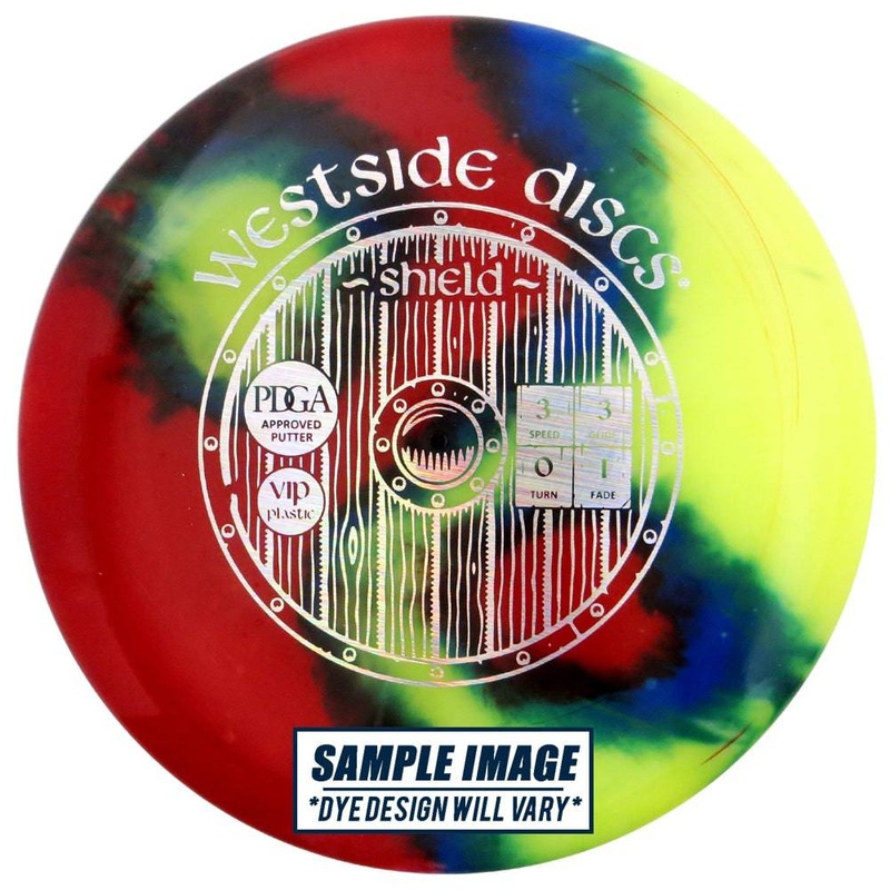 Westside MyDye VIP Shield Putter Golf Disc