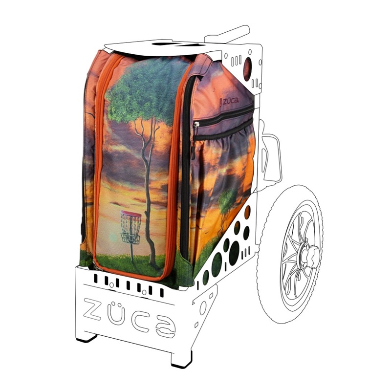 Zuca All Terrain Disc Golf Cart Insert Bag – Twilight Tide