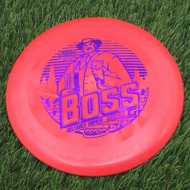 Innova Gstar Boss with Stock Character Stamp – 173.5g – Red