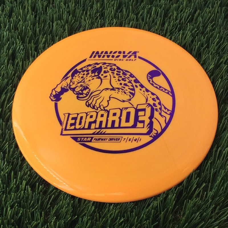 Innova Star Leopard3 with Burst Logo Stock Stamp – 170g Orange