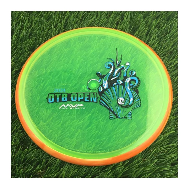 Axiom Proton Soft Paradox with OTB Open 2024 – Art by Pirate Nate Stamp – 175g – Translucent Yellow
