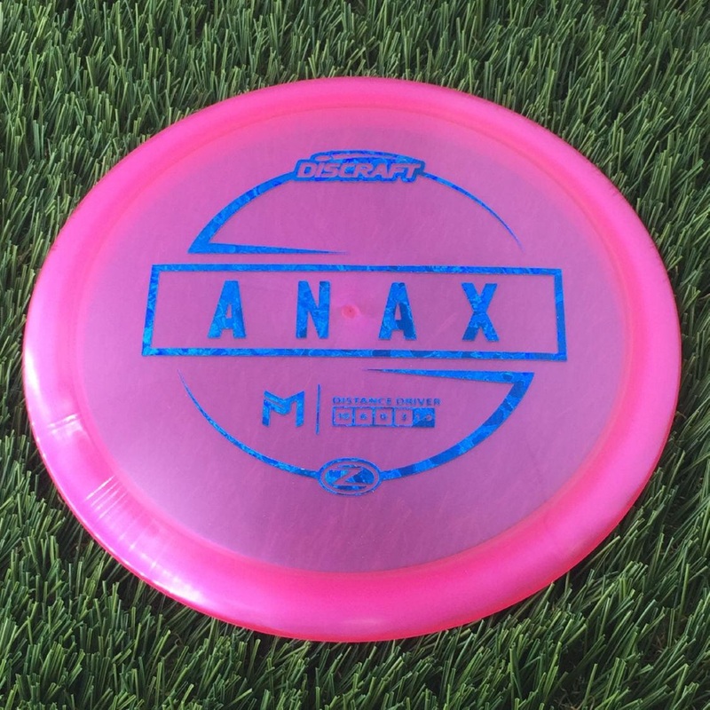 Discraft Elite Z Anax with PM Logo Stock Stamp Stamp – 169g – Translucent Pink