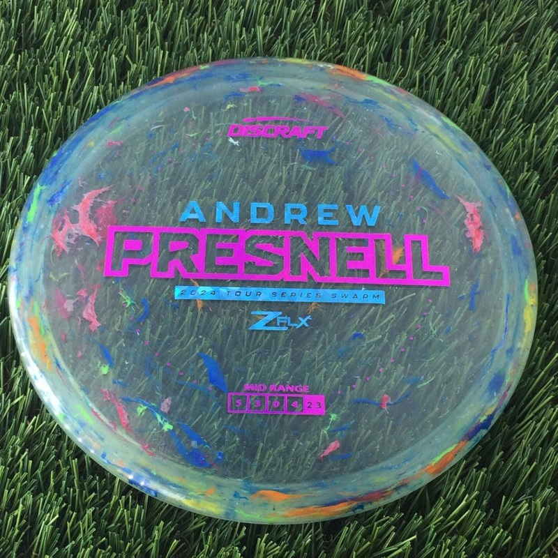 Discraft Swarm | Jawbreaker Z FLX with Andrew Presnell 2024 Tour Series Stamp | Midrange