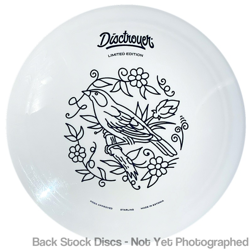 Disctroyer A-Hard Starling / Kuldnokk DD-13 Distance Driver with Tattoo – Limited Edition Stamp [Back Stock Inventory – Disc and Stamp Color WILL VARY]